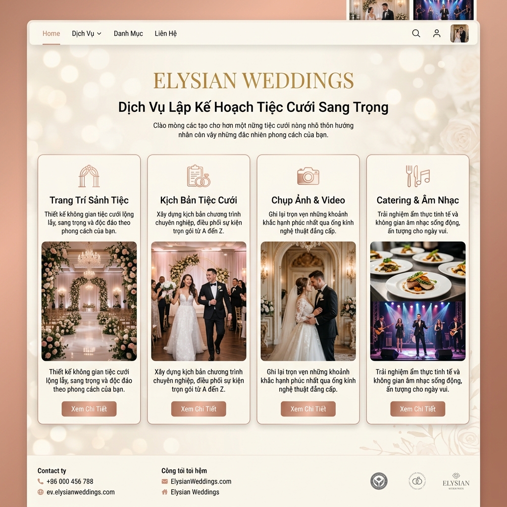 Tổ chức tiệc cưới Preview 2
